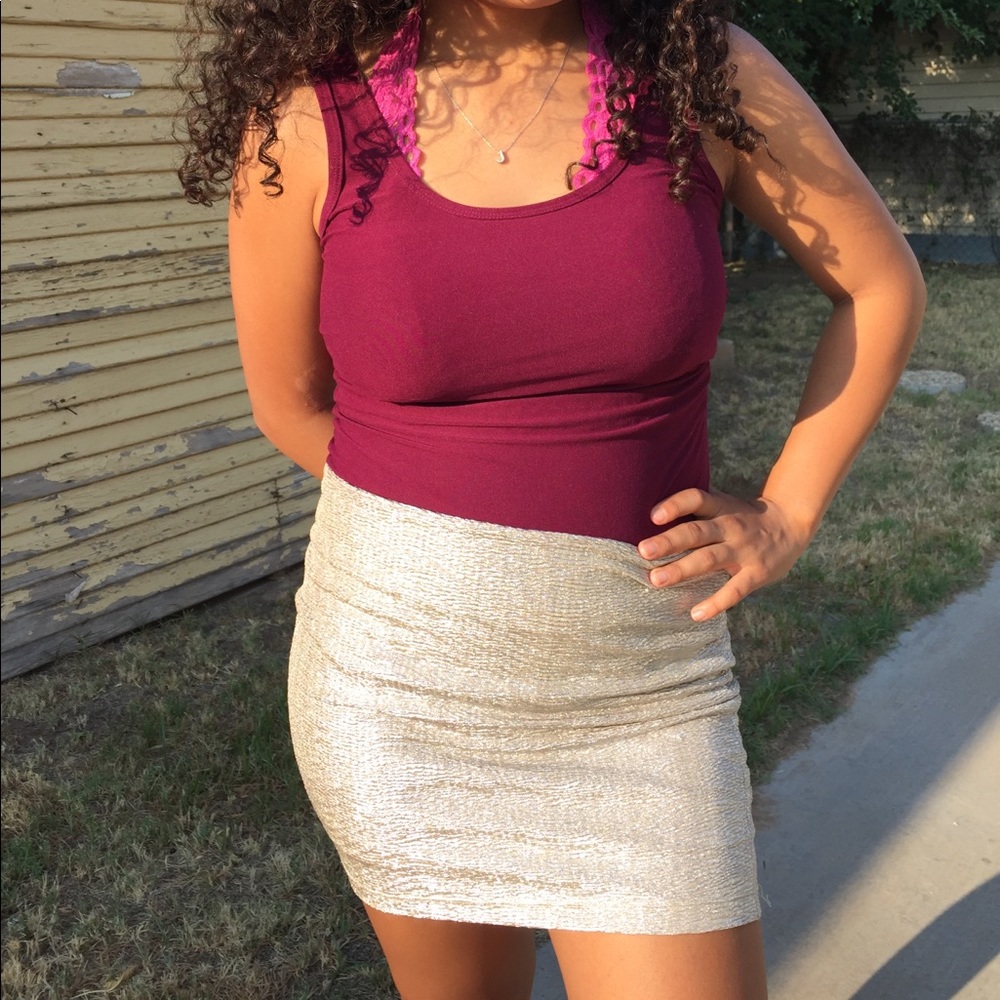 Decree GOLD skirt 👗